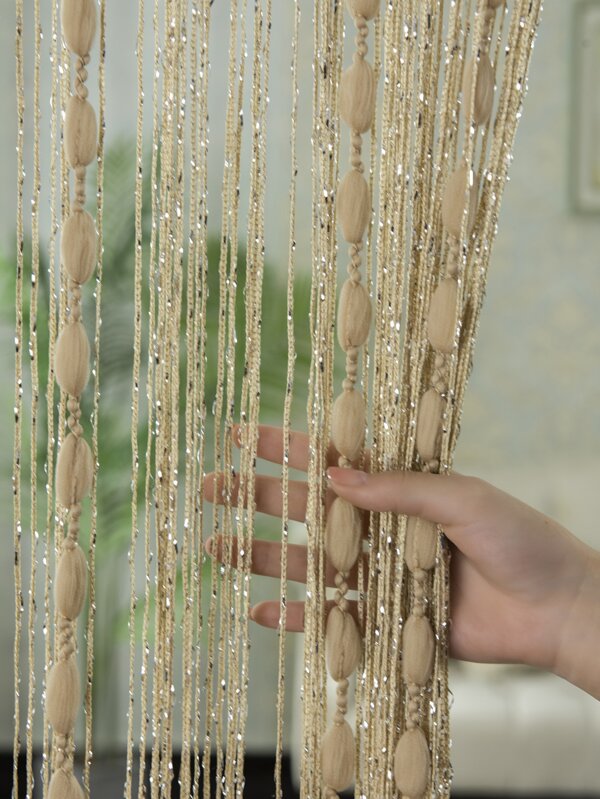Plain Single Panel Linear Curtain